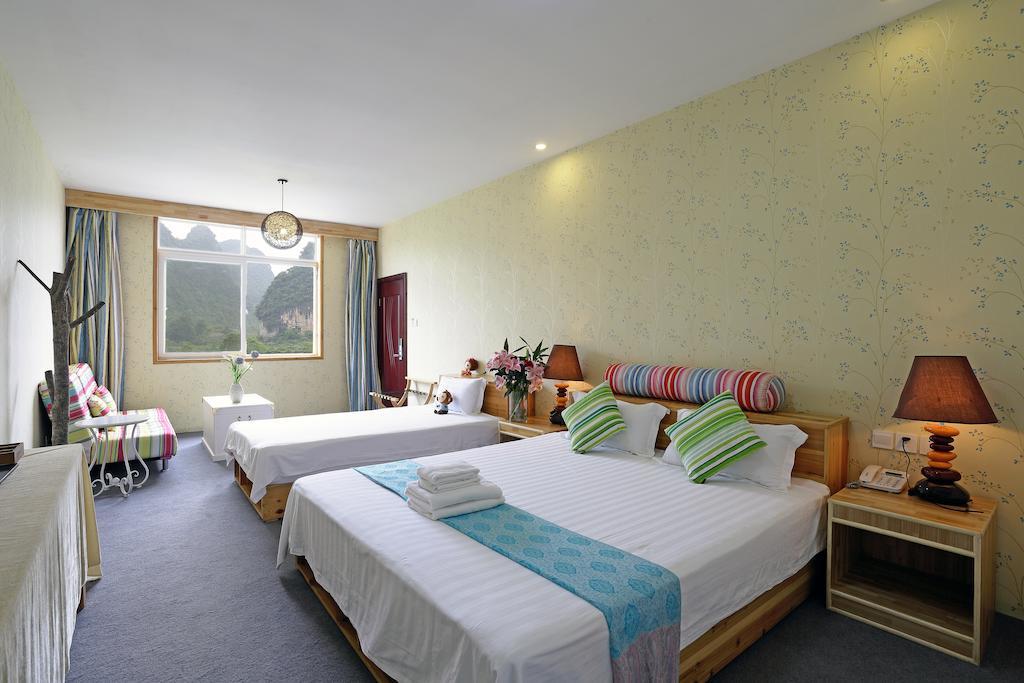 Ctn Karst Inn Yangshuo Zimmer foto